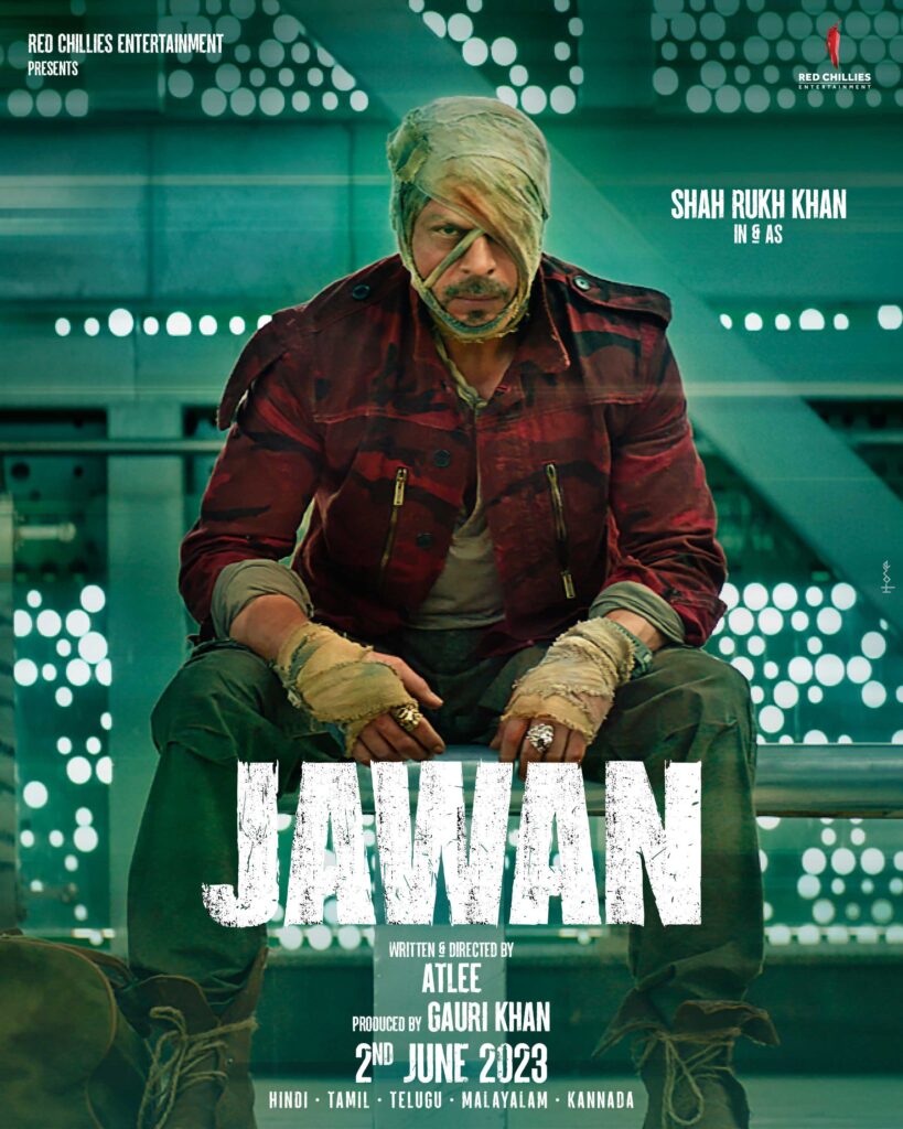 Jawan Movie Poster