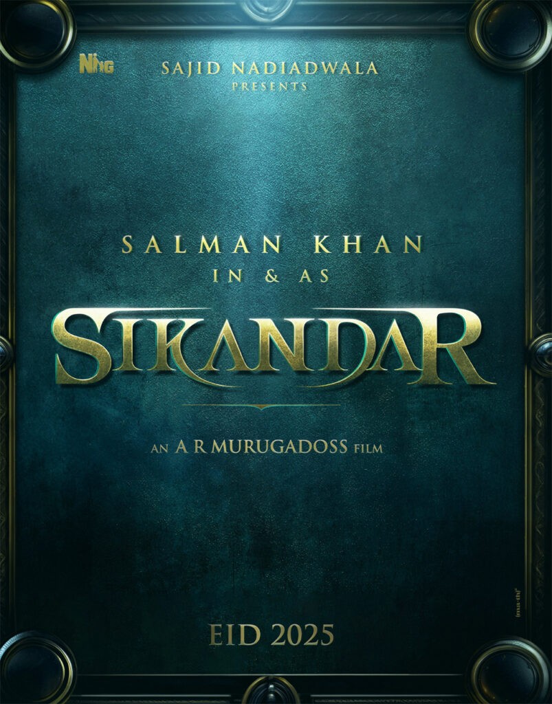 Salman Khan and Rashmika Mandanna in Sikandar Movie