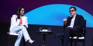 Waves 2025 – भारत के लिए दुनिया का कंटेंट हब बनने का यह एक अविश्वसनीय समय है : श्रद्धा कपूर actress Shraddha Kapoor with Adam Mosseri, Head of Instagram at Waves 2025